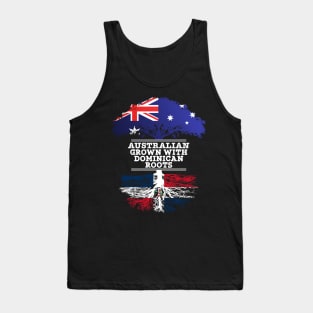 Australian Grown With Dominican Republic Roots - Gift for Dominican With Roots From Dominican Republic Tank Top